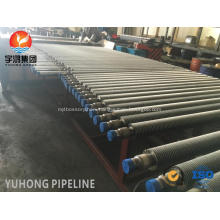 ASME SA213 T12 Finned Tube with Sleeves TP304
